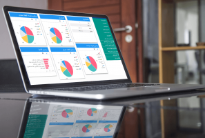 ITIL helpdesk Dashboard report